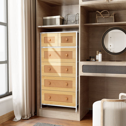 6-drawer Chest Vertical Dresser Storage Tower by Crestlive Products