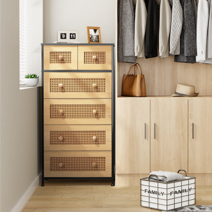 6-drawer Chest Vertical Dresser Storage Tower by Crestlive Products