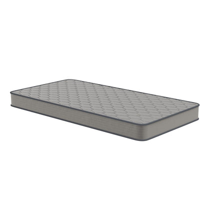 Matelas hybride à ressorts et plateau moyen