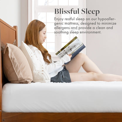 Matelas en mousse à mémoire de forme SoftNest Rejuv Collection 6 pouces de qualité supérieure