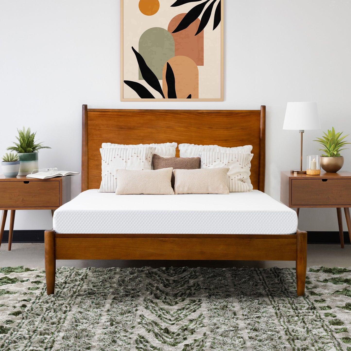 Matelas en mousse à mémoire de forme gel de qualité supérieure SoftNest Rejuv Collection de 8 pouces