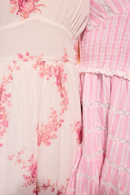 Robe midi en coton recyclé Angie