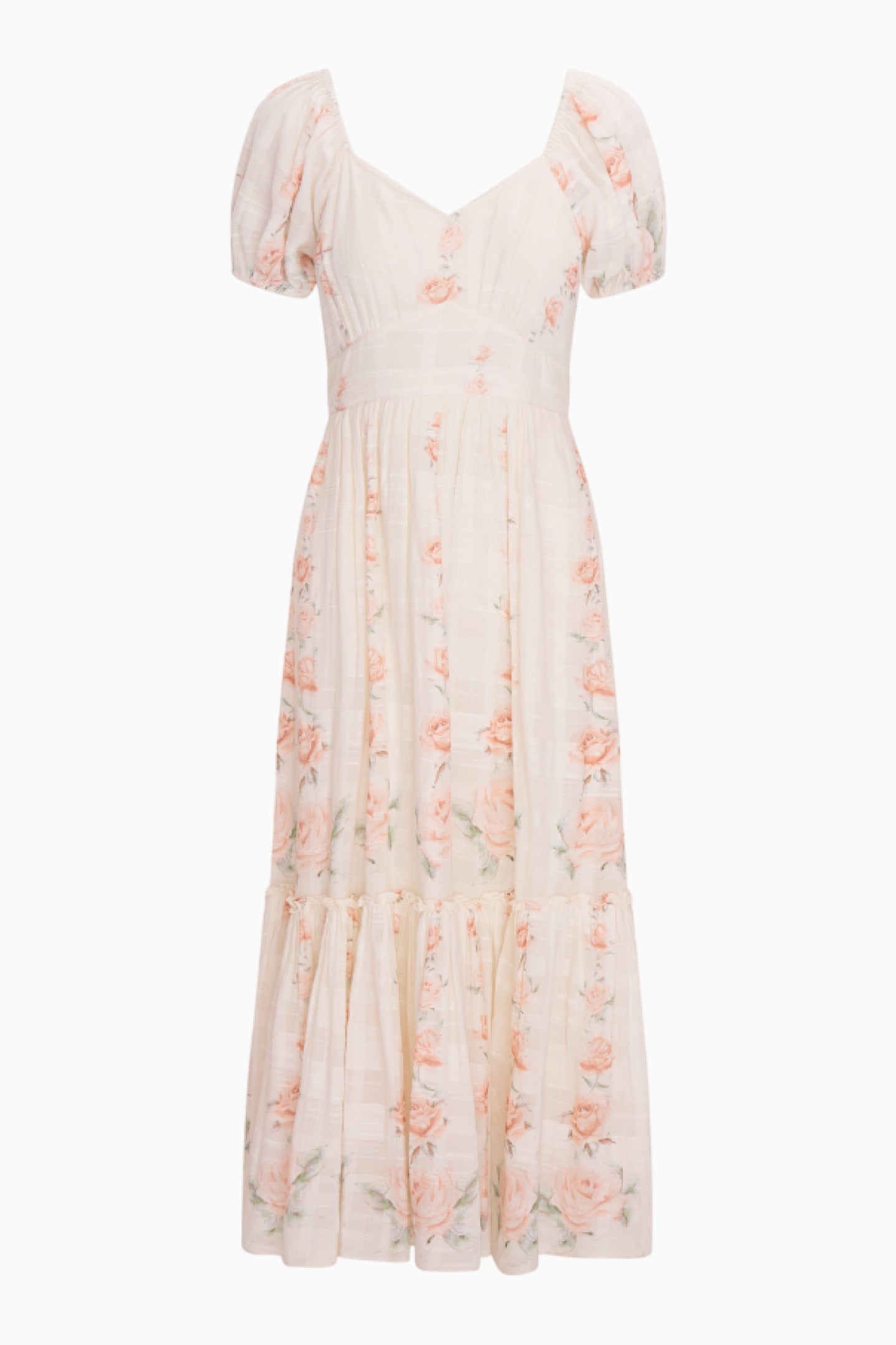 Robe midi en coton recyclé Angie