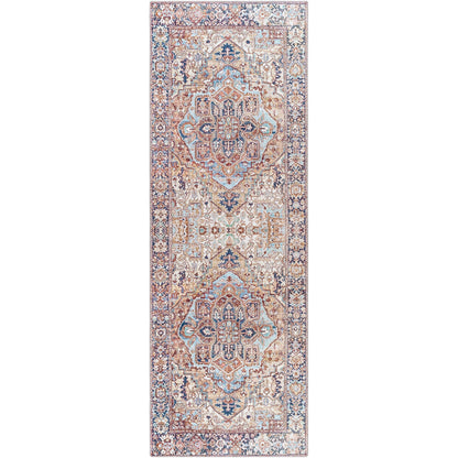 Livabliss Adenia Vintage Medallion Printed Area Rug
