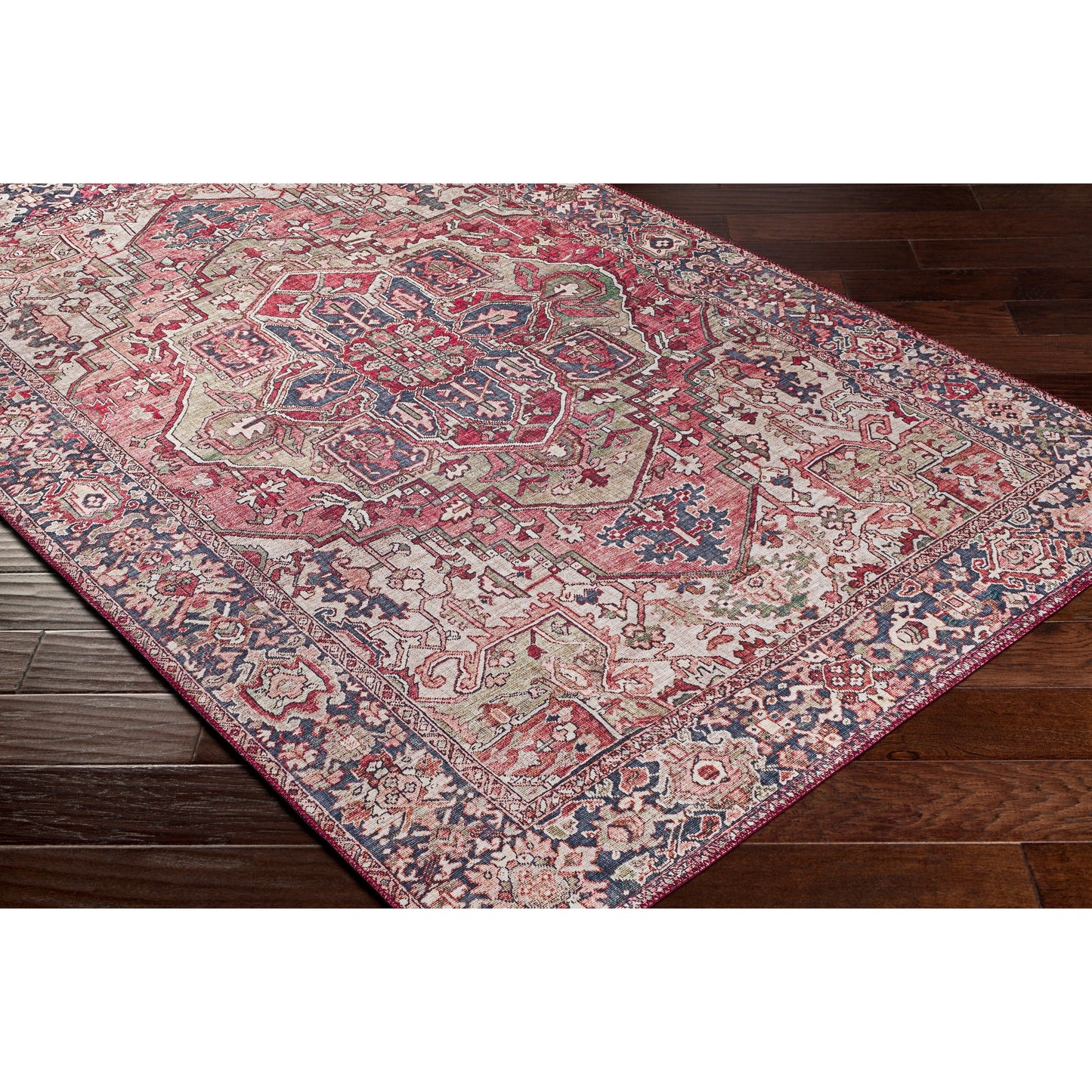Livabliss Adenia Vintage Medallion Printed Area Rug