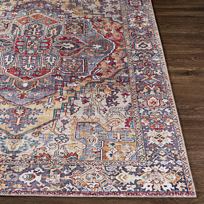 Livabliss Adenia Vintage Medallion Printed Area Rug