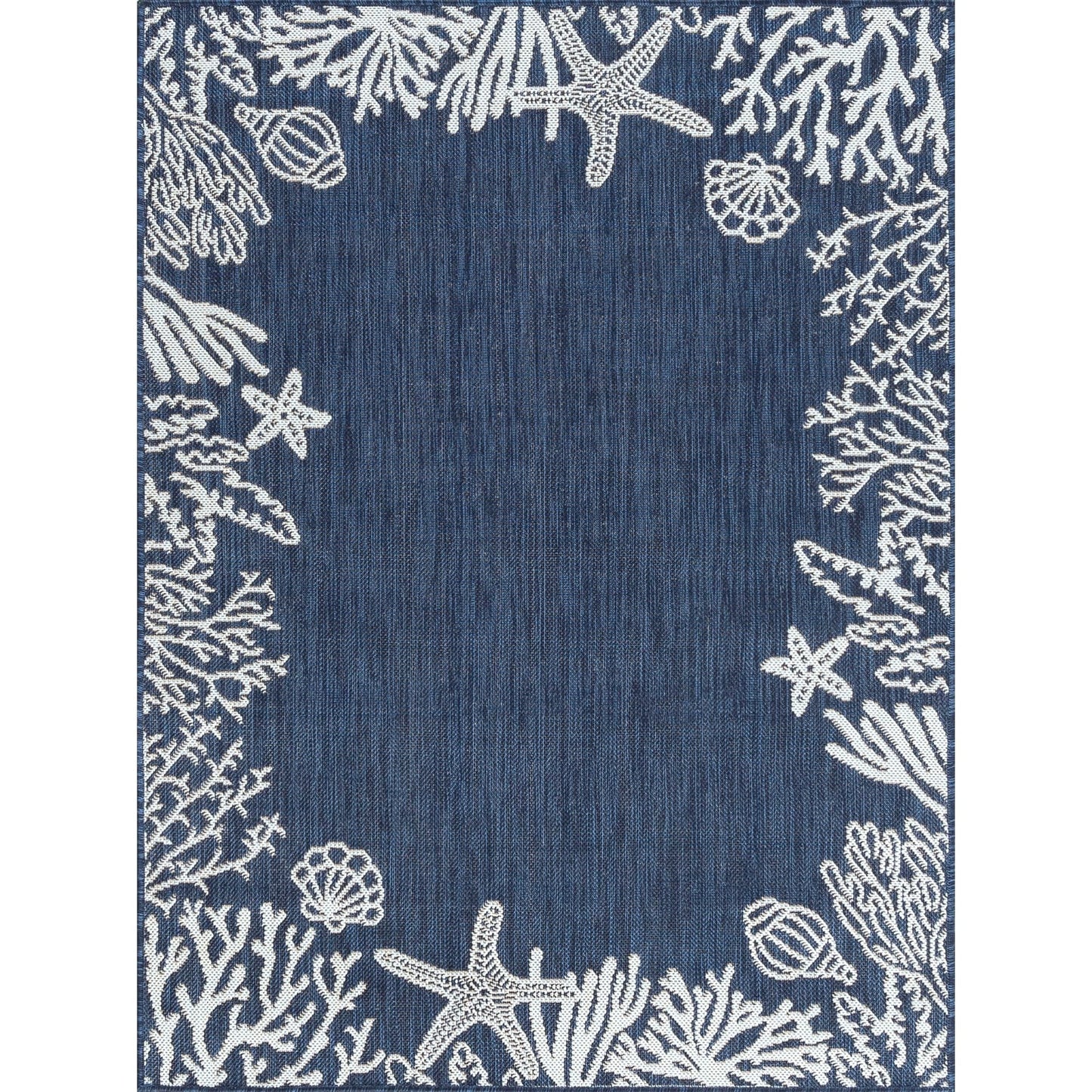 Exo Coastal Graphic Print Indoor/Outdoor Area Rug