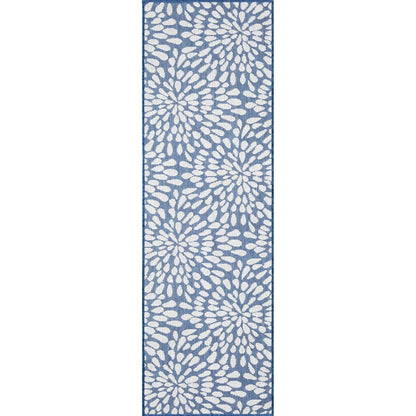 Exo Coastal Floral Indoor/Outdoor Area Rug