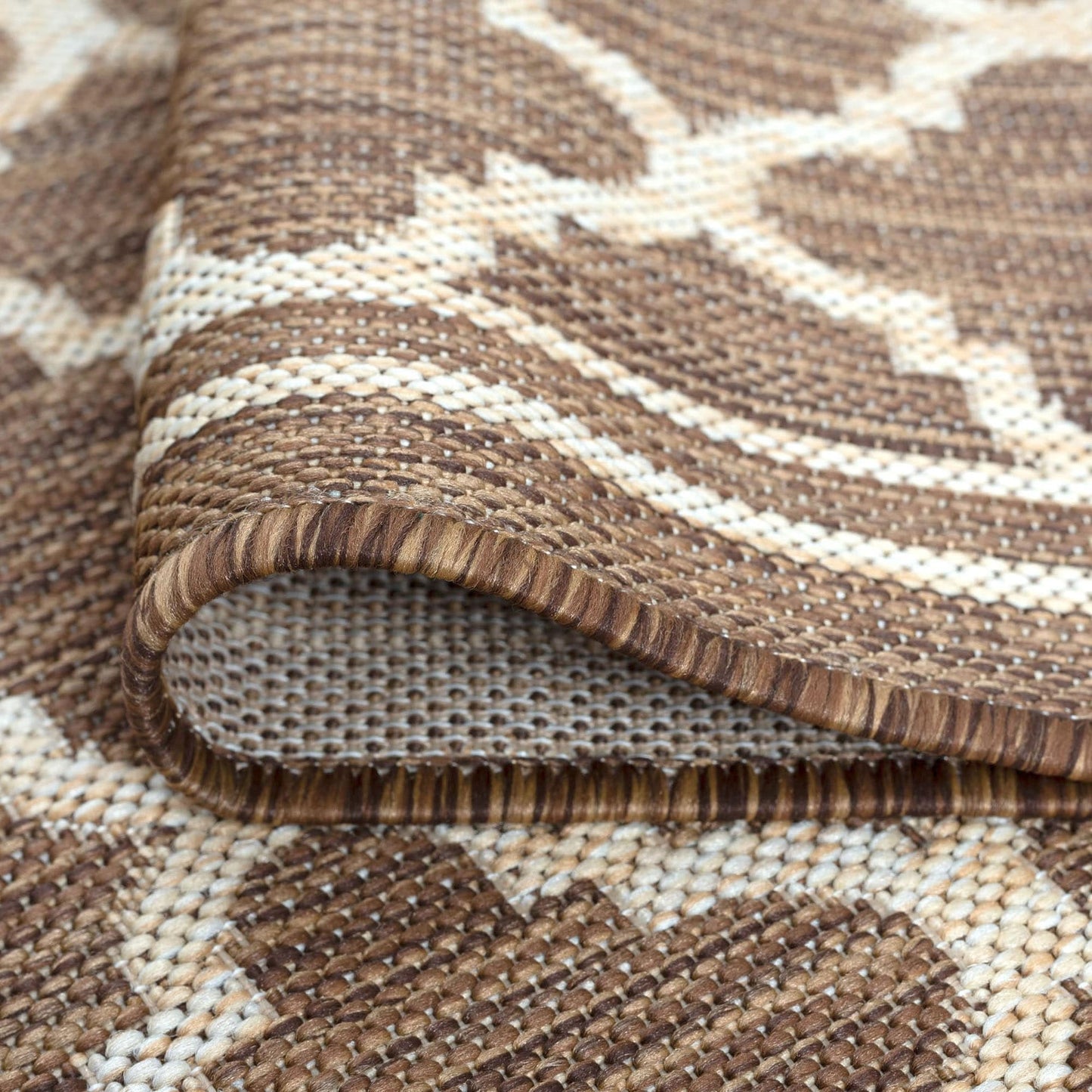 Exo Coastal Geometric Indoor/Outdoor Area Rug