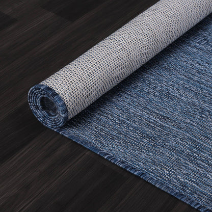 Aloha Washable Solid Indoor Outdoor Area Rug Patio Deck Living Room