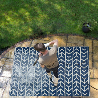 Amsterdam Design 100% Eco-friendly Lightweight Plastic Outdoor Mat/Rug