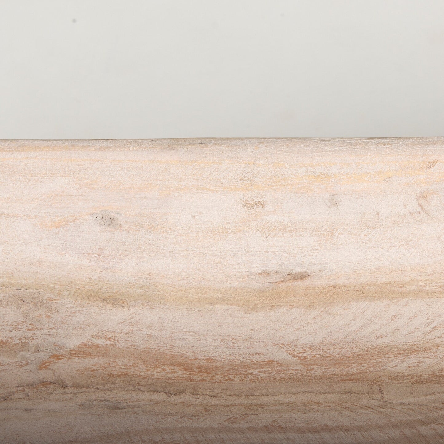 Bol oblong extra large Athena en bois récupéré noir-brun - 26,0 L x 10,0 l x 7,0 H