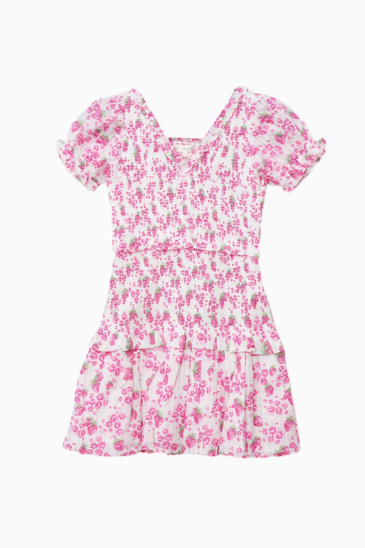 Robe d'été à imprimé héritage Banson pour fille