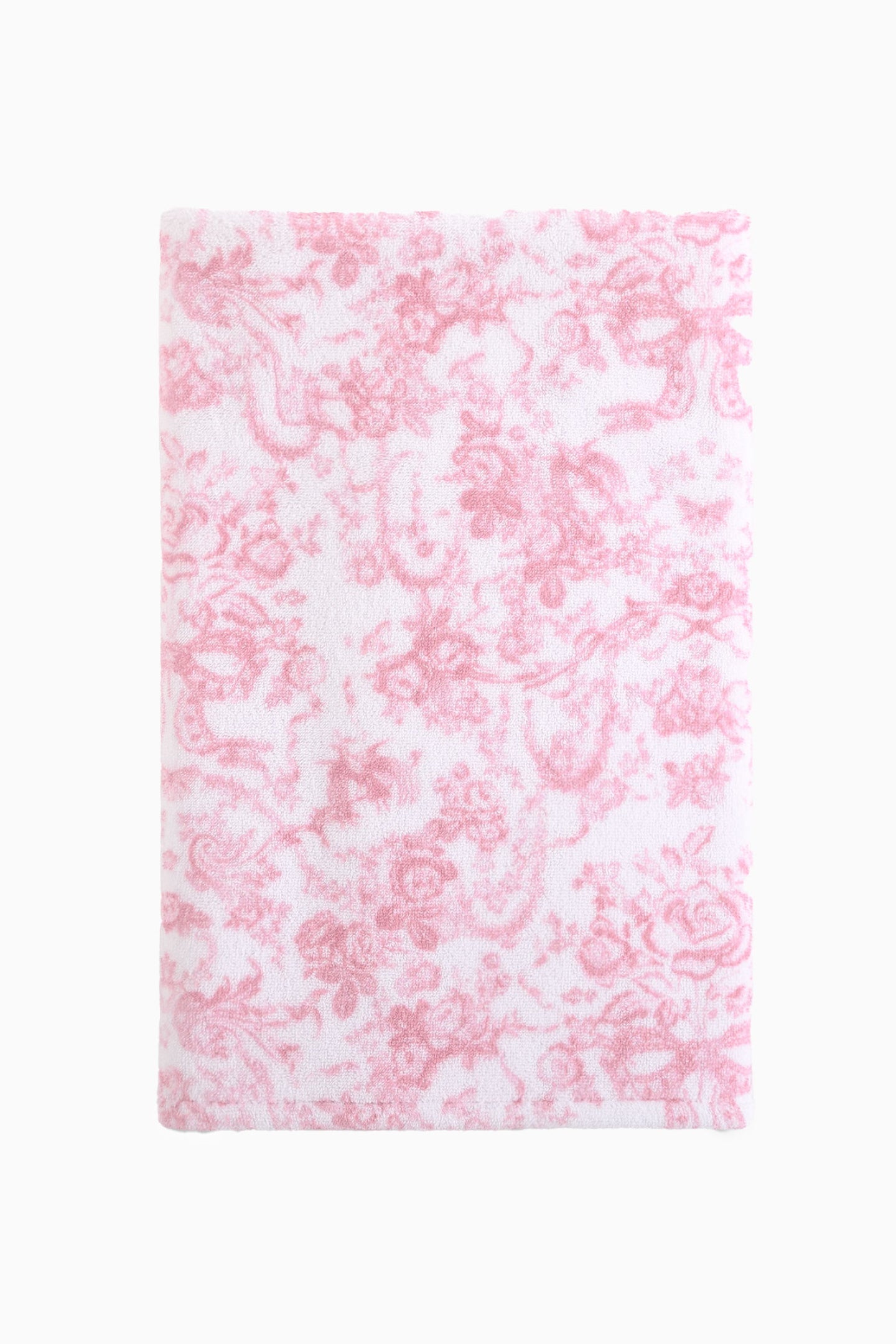 Serviette de bain en coton - CUPIDS PINK