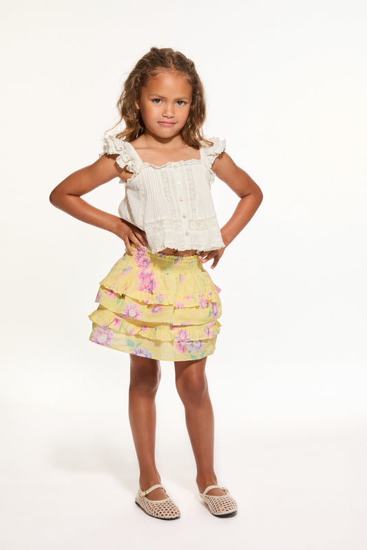 Jupe Billie en coton recyclé pour fille