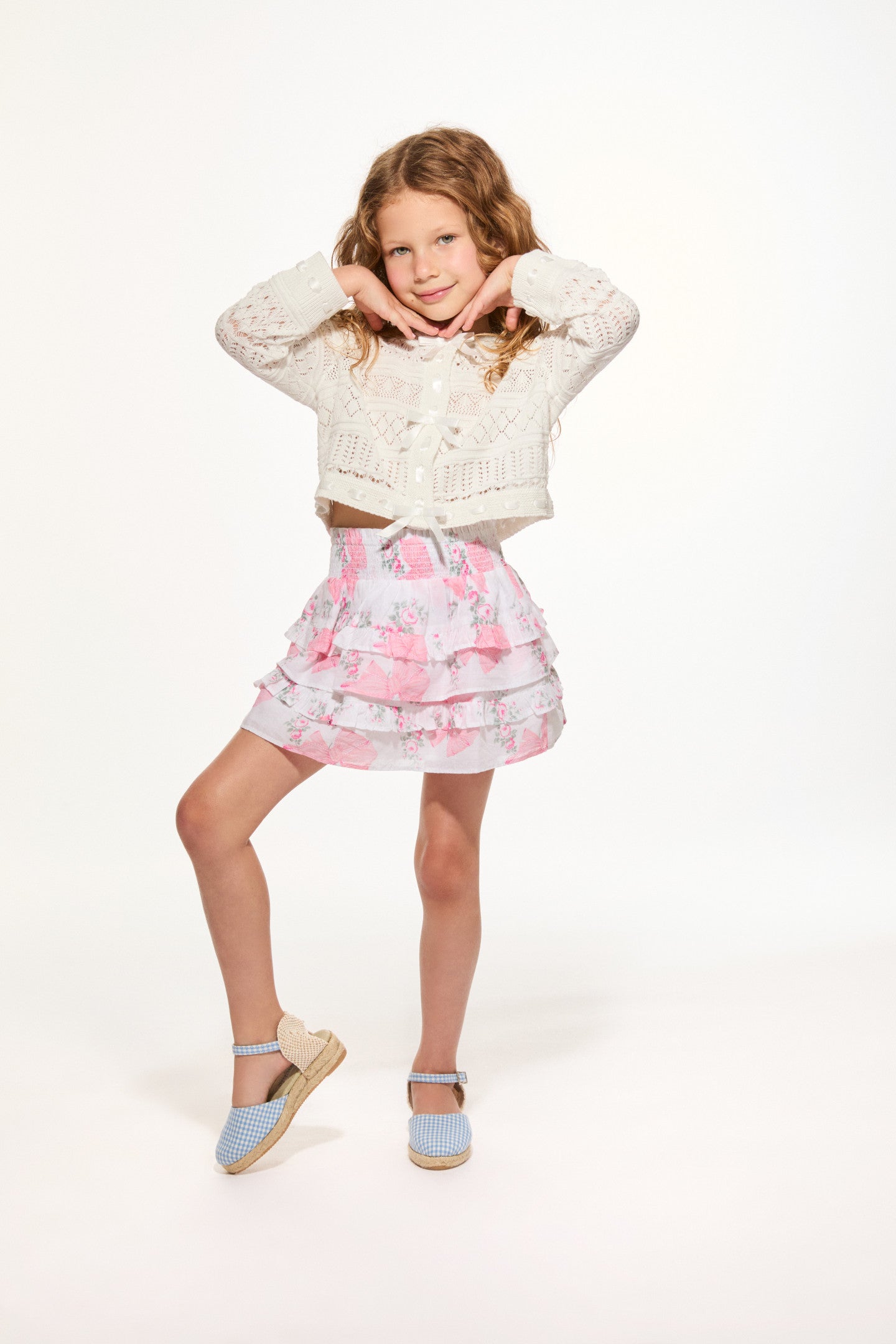 Jupe Billie en coton recyclé pour fille