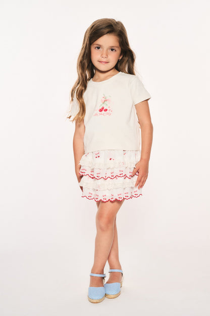 T-shirt Briella Cherry pour fille