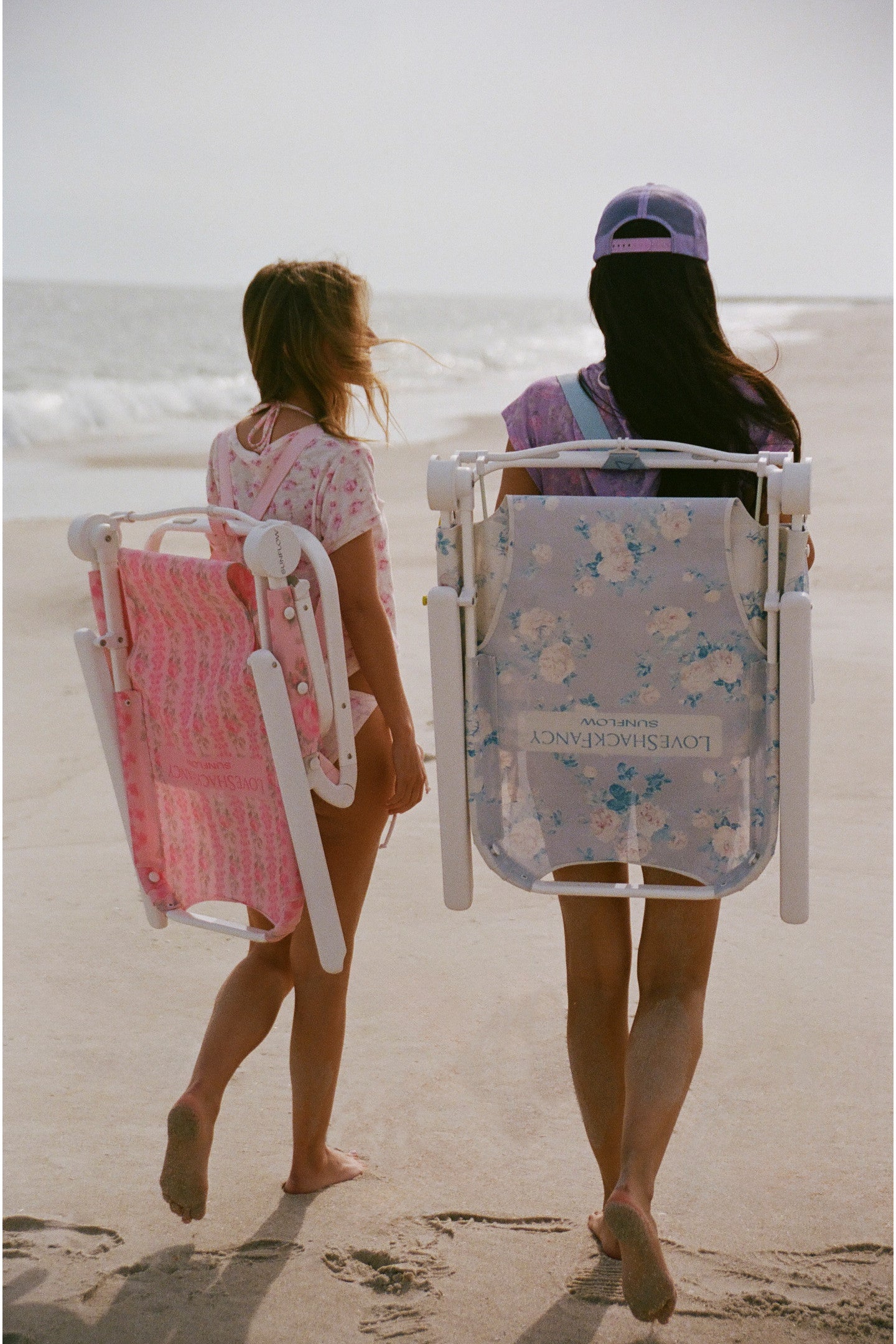 Chaise de plage à rosettes éternelles LoveShackFancy x SUNFLOW
