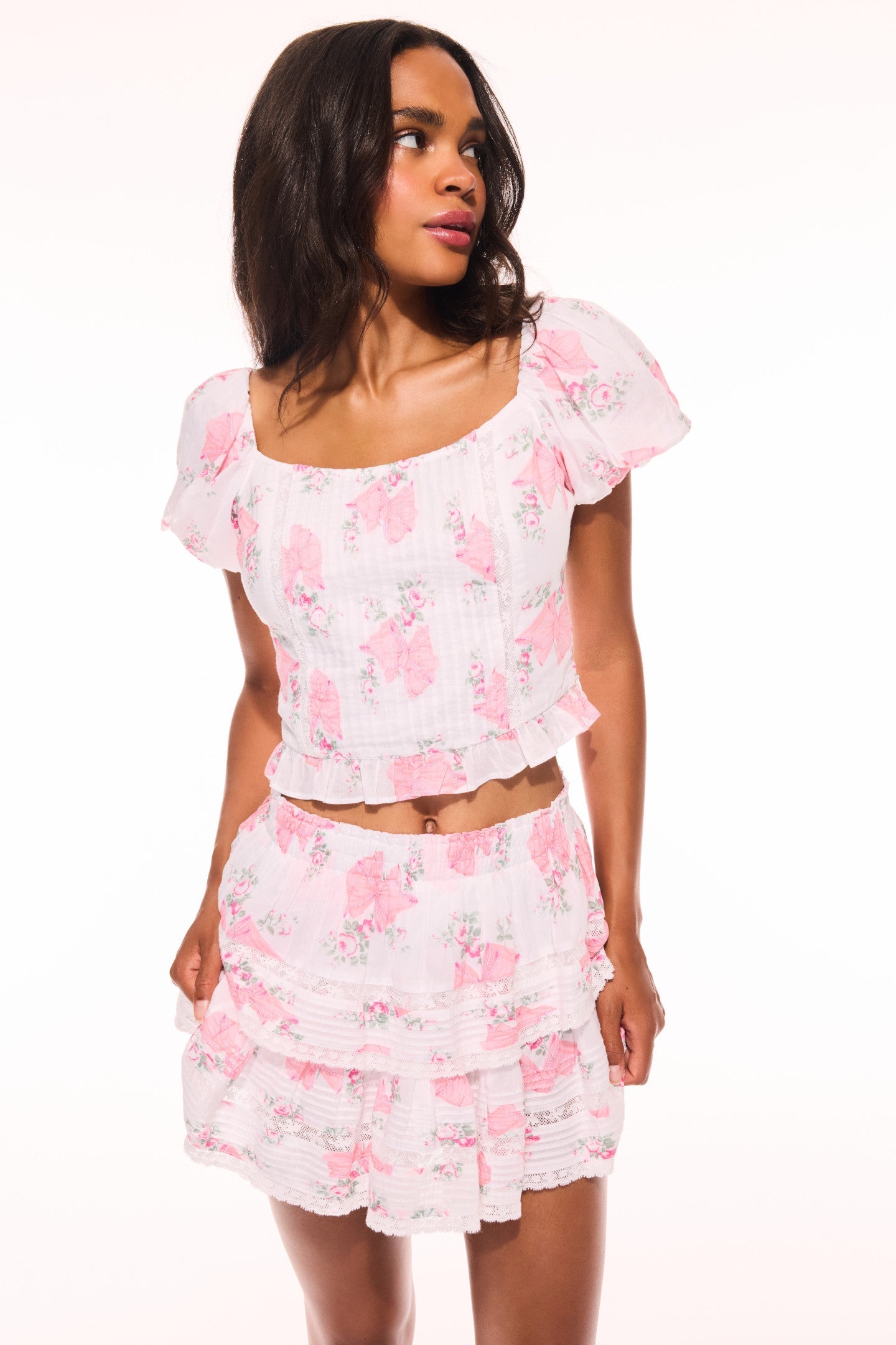 Haut imprimé Breonna Summer Heirloom