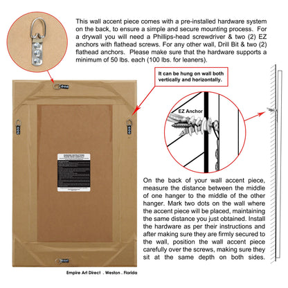Miroir mural rectangulaire biseauté transparent HD pour salle de bain, coiffeuse et chambre à coucher, 3 tailles
