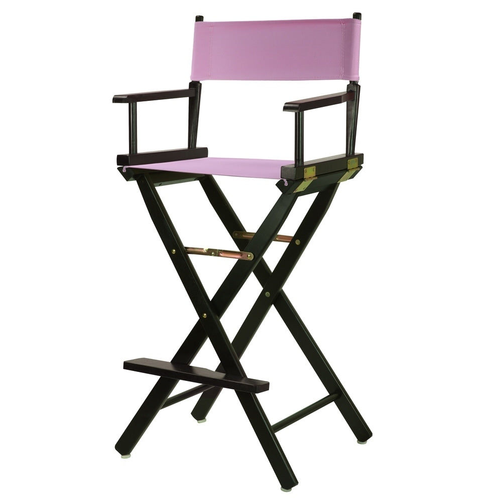 Black Frame 30-inch Director's Chair