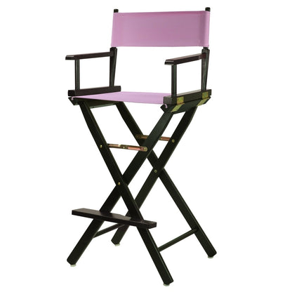 Black Frame 30-inch Director's Chair