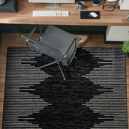 Bohemian Stripe Area Rug