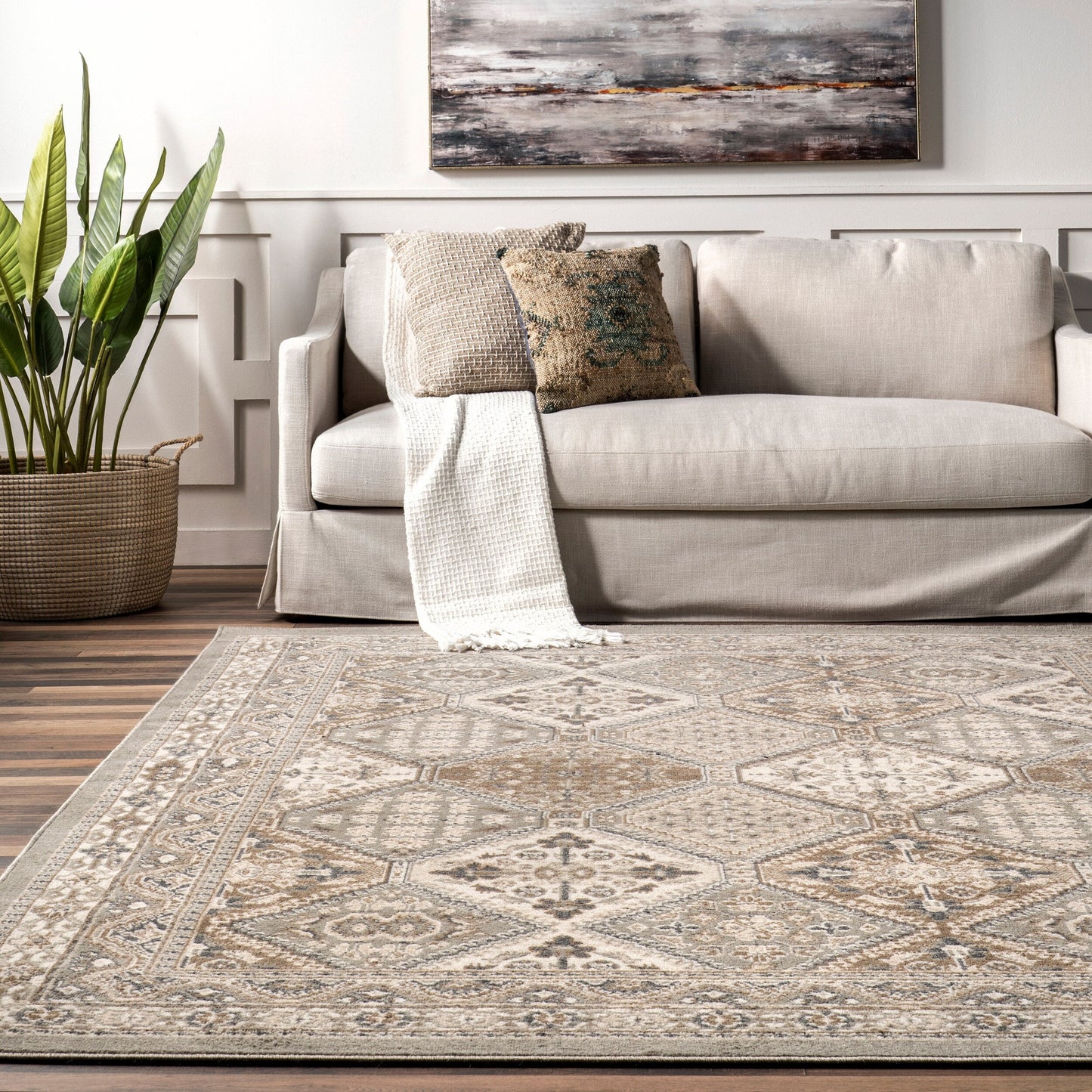 Nuloom Becca Traditional Tiled Area Rug
