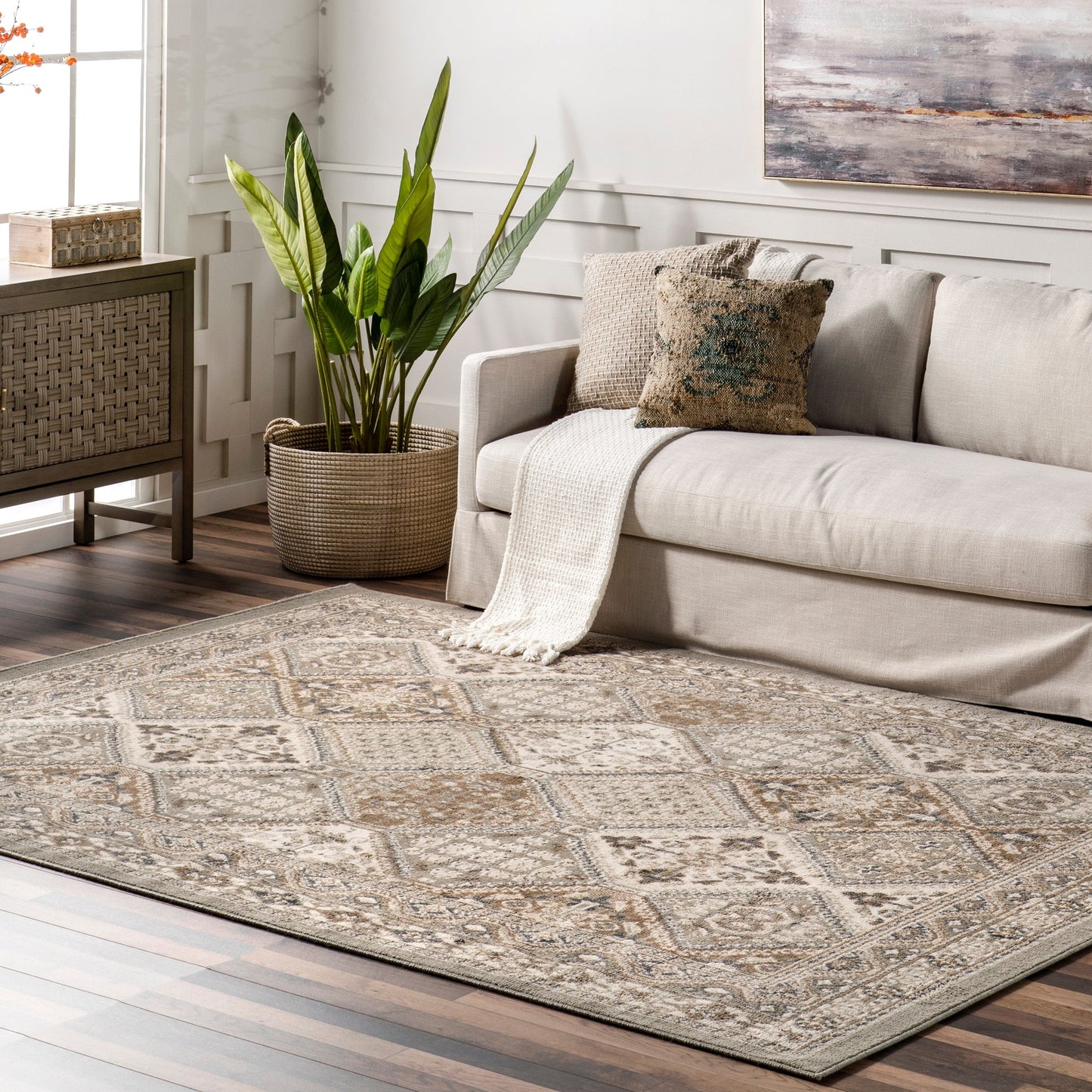 Nuloom Becca Traditional Tiled Area Rug