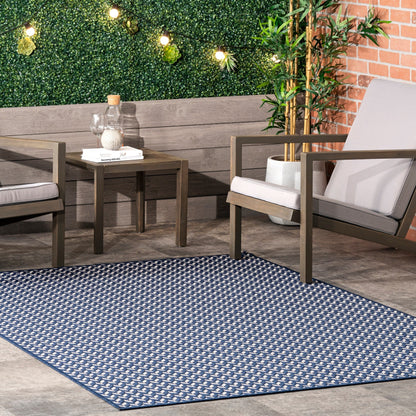 Nuloom Camryn Herringbone Indoor/Outdoor Area Rug