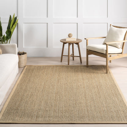 Nuloom Kiana Casual Seagrass Bordered Area Rug