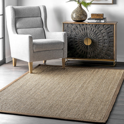 Nuloom Kiana Casual Seagrass Bordered Area Rug