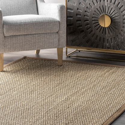 Nuloom Kiana Casual Seagrass Bordered Area Rug