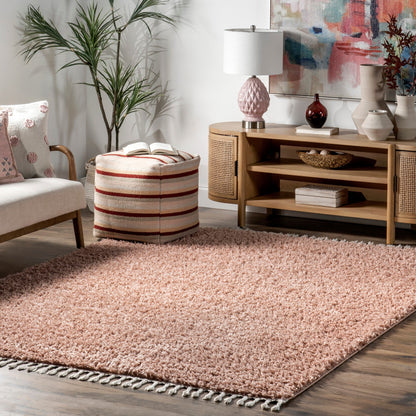 Nuloom Neva Modern Tasseled Shag Area Rug