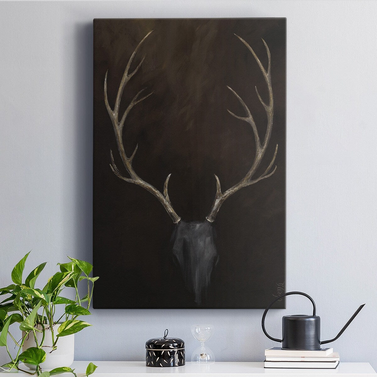 Buck Premium Gallery Wrapped Canvas - Ready to Hang