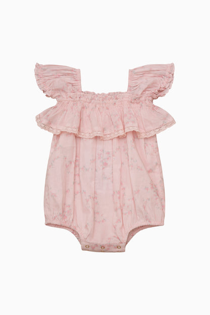 Tablier Baby Carlita Luna Rosa Fleur