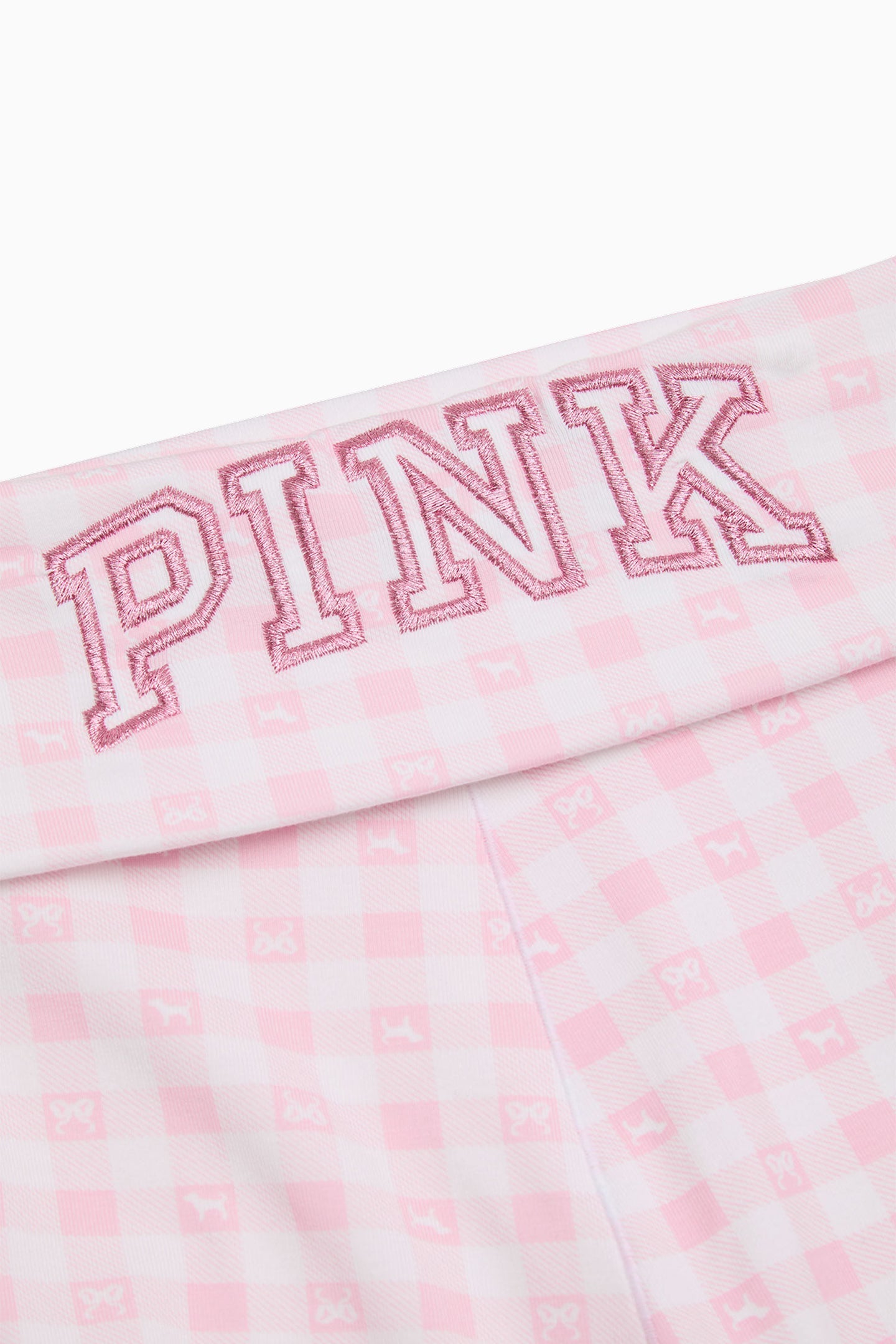 Legging évasé en coton PINK x LoveShackFancy