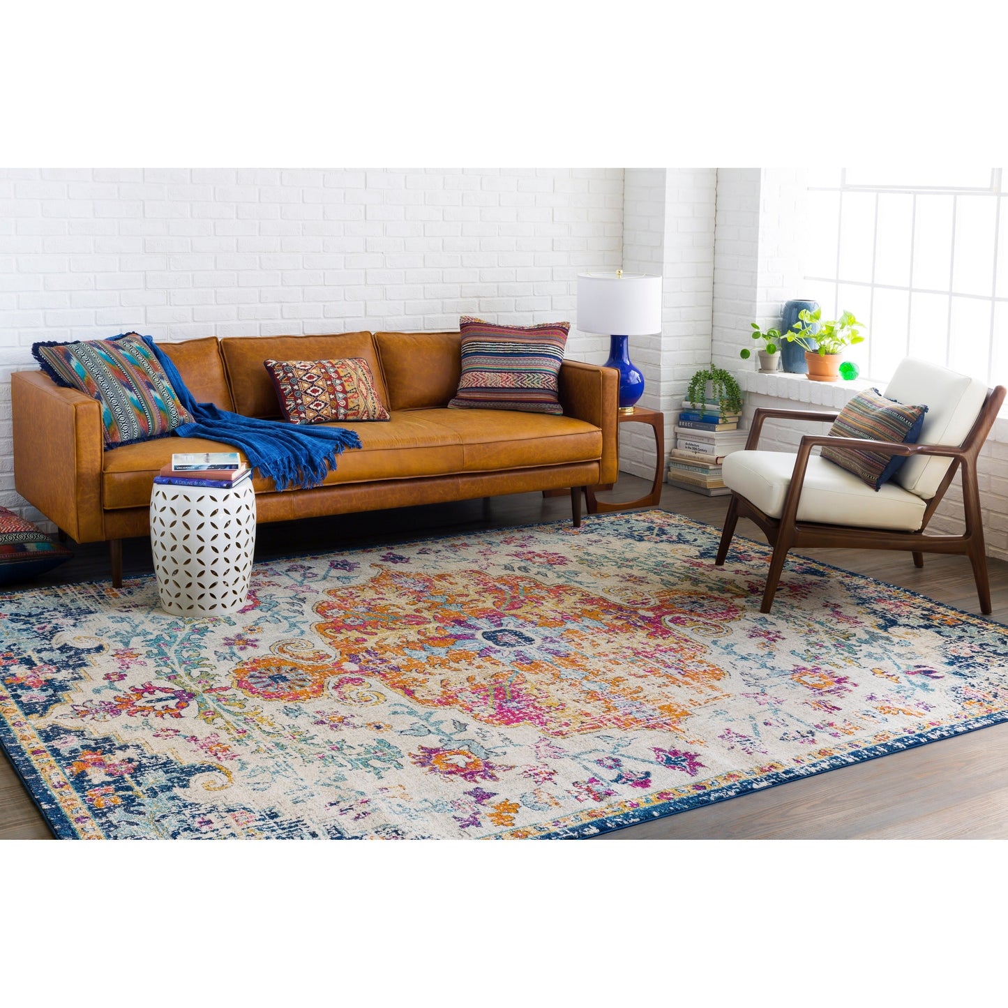 Livabliss Caressa Vintage Boho Area Rug