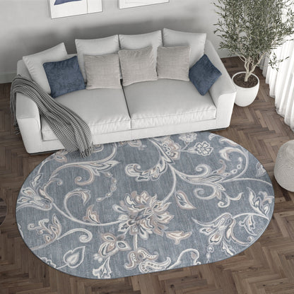Carrington Transitional Floral & Botanical Indoor Area Rug