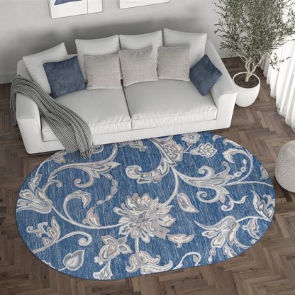Carrington Transitional Floral & Botanical Indoor Area Rug