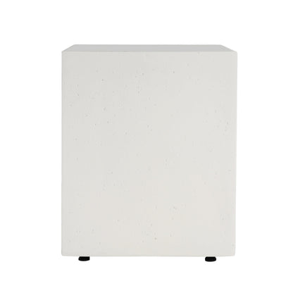 Christopher Knight Home - Table d'appoint d'extérieur en béton léger Aidan