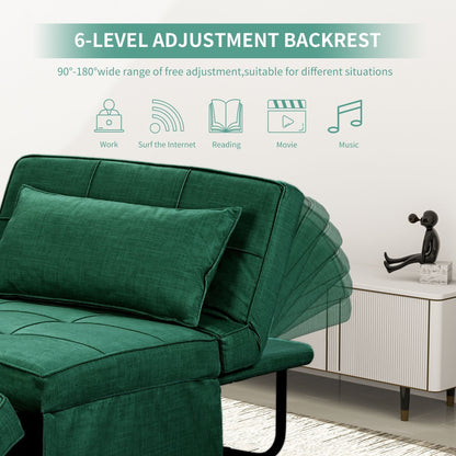 Canapé-lit convertible, canapé-lit, fauteuil inclinable, ottoman, pliable, pour salon