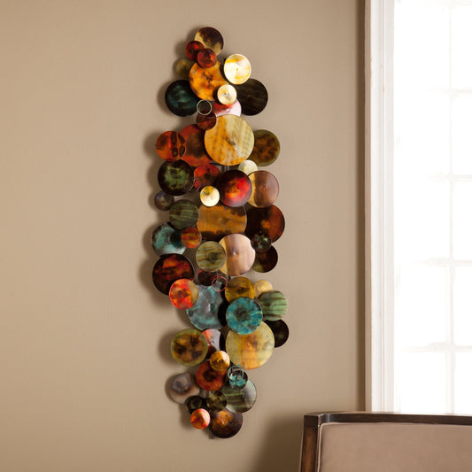 Sculpture murale en métal Hightower de SEI Furniture