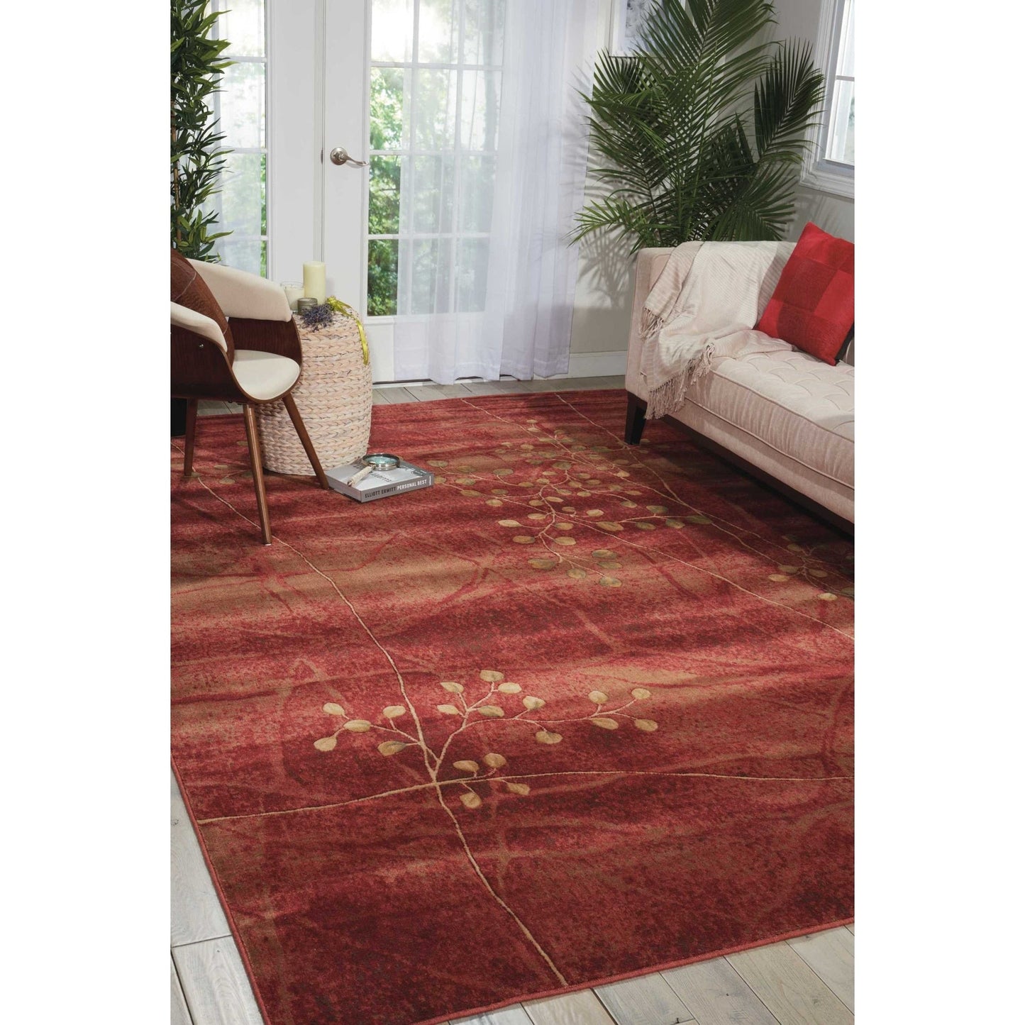 Nourison Somerset Contemporary Floral Area Rug