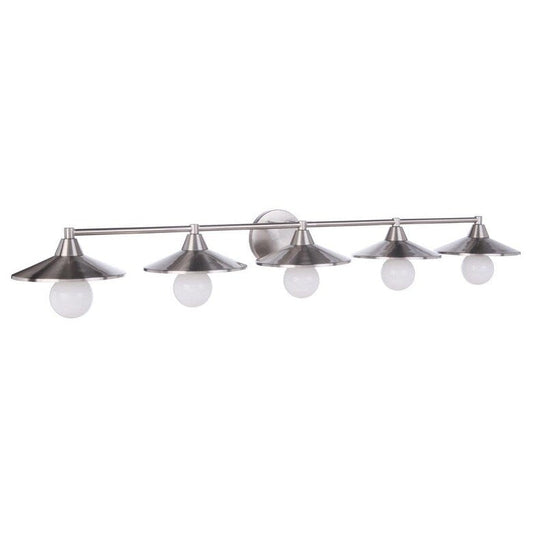 Craftmade 125465 Isaac 5 Light 46 Wide Vanity Light
