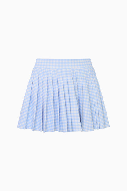 Jupe-short active à imprimé vichy Dancia