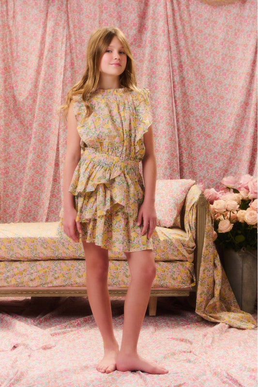 Robe en tissu Liberty Decker pour fille