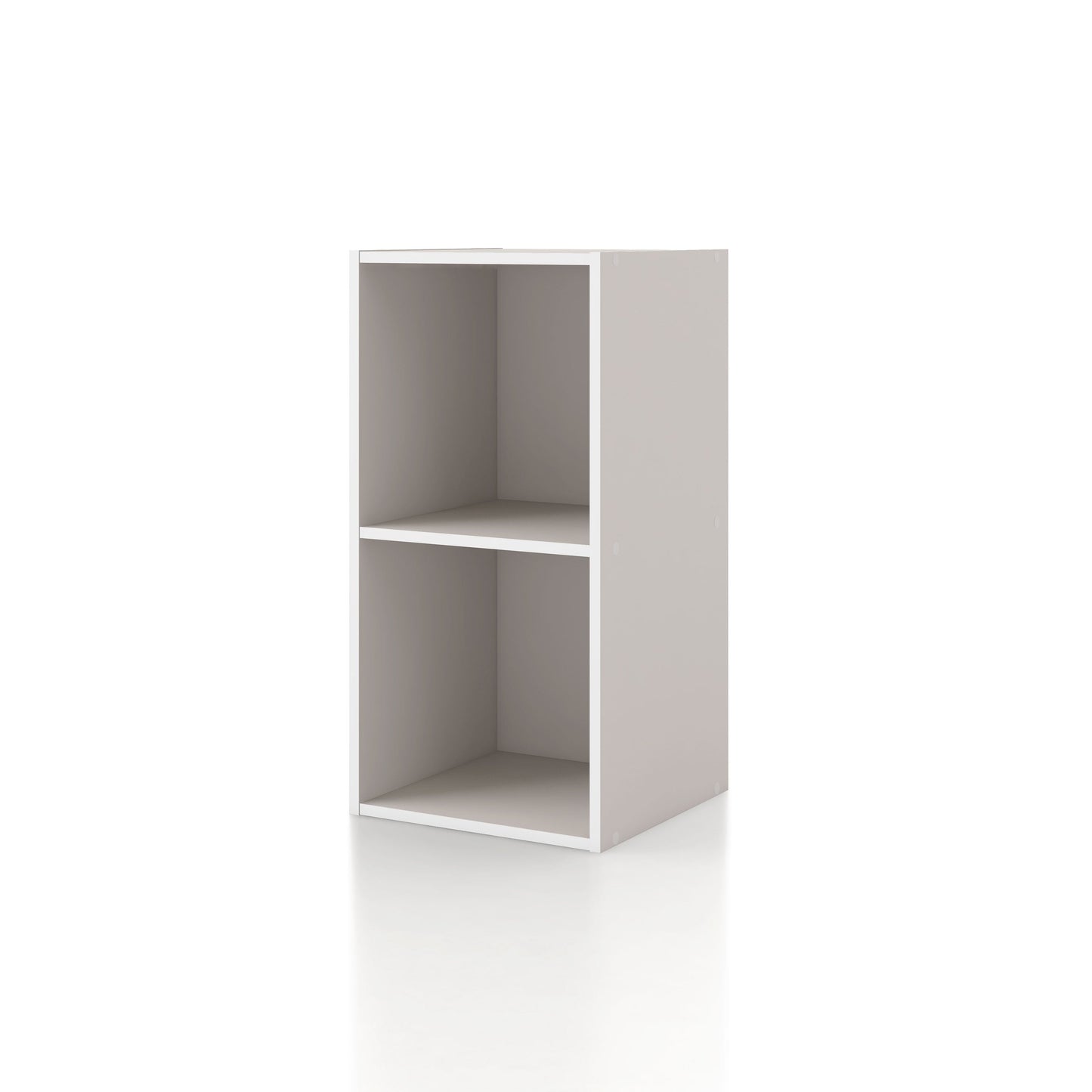 DH BASIC Modern Wood Customizable Stackable Storage Organizer - Cube Shelves, Drawer Cabinet, Bookcase with Doors by Denhour