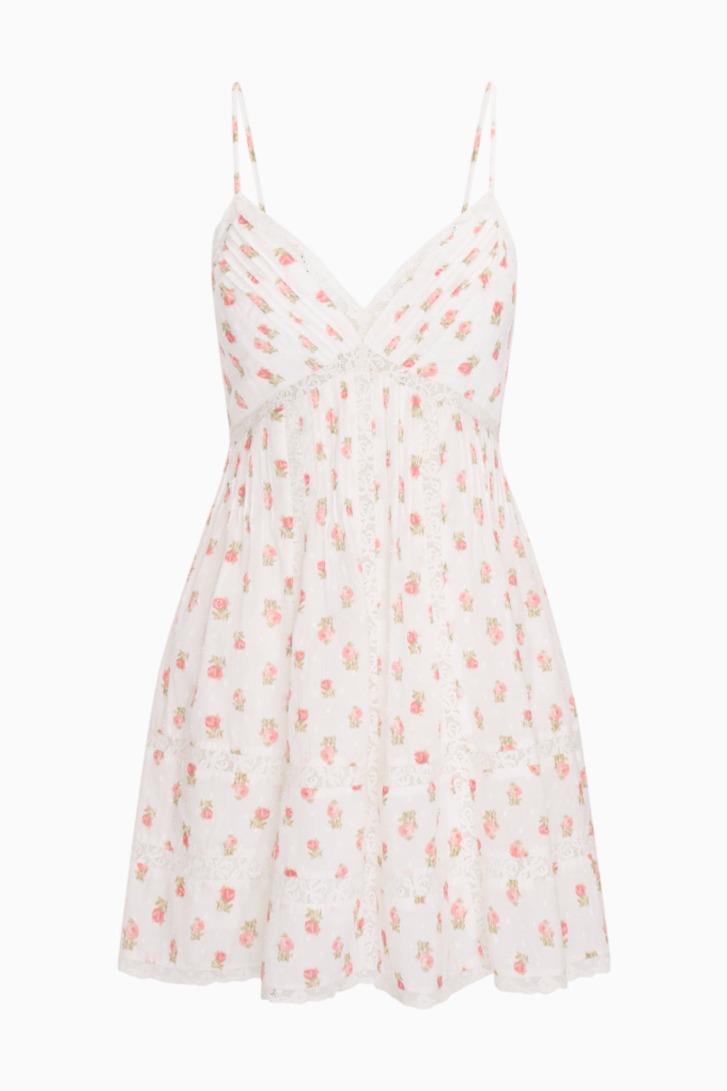 Mini-robe fleurie en coton recyclé Docila