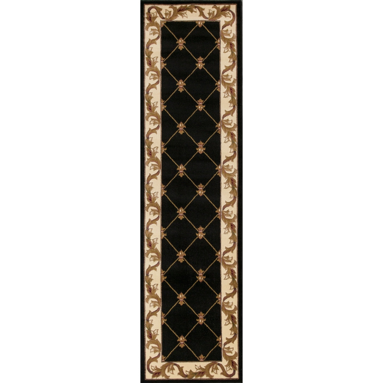 Domani Classics Victorian Bordered Trellis Area Rug